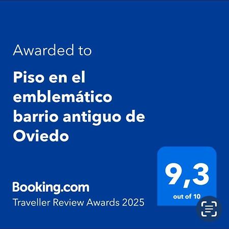 Piso En El Emblematico Barrio Antiguo De Oviedo Lägenhet Exteriör bild